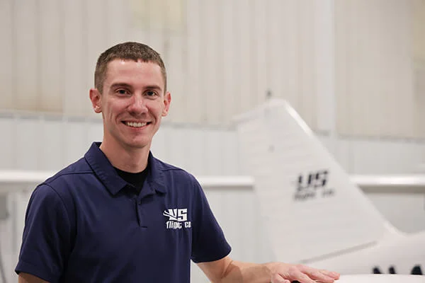 Daniel Watkins, flight instructor at US Flight Co