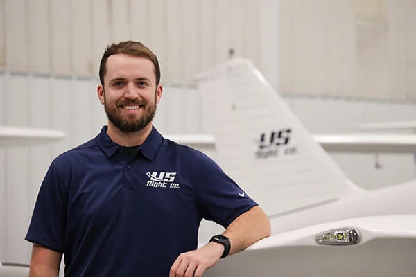Paul Maharry, flight instructor at US Flight Co