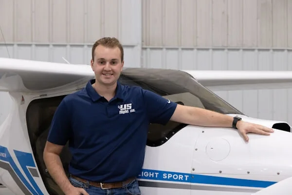 Reagan Schwoerer, flight instructor at US Flight Co