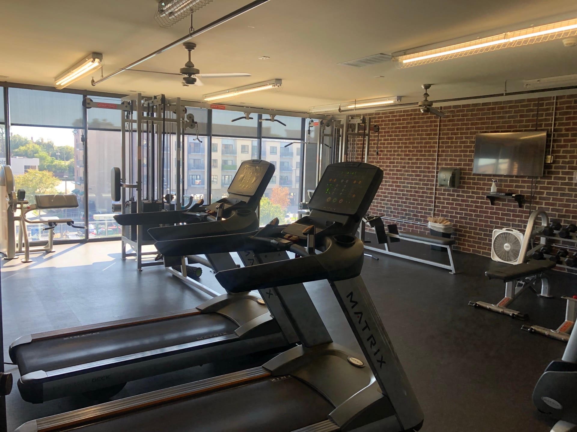 On-site fitness center