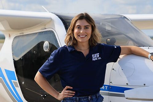 Headshot of Certified Flight Instructor Abby D.
